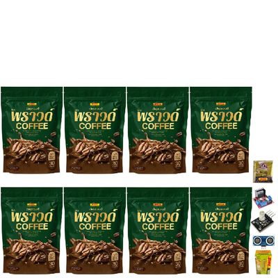 30 Sachets/Pack (450g) Deproud Coffee Fruit Snack Delicious Intense Mush Mellow Good Shape Set 8 No0842892656 By Beautygoodshop [Get Free For You Beauty Gifts]