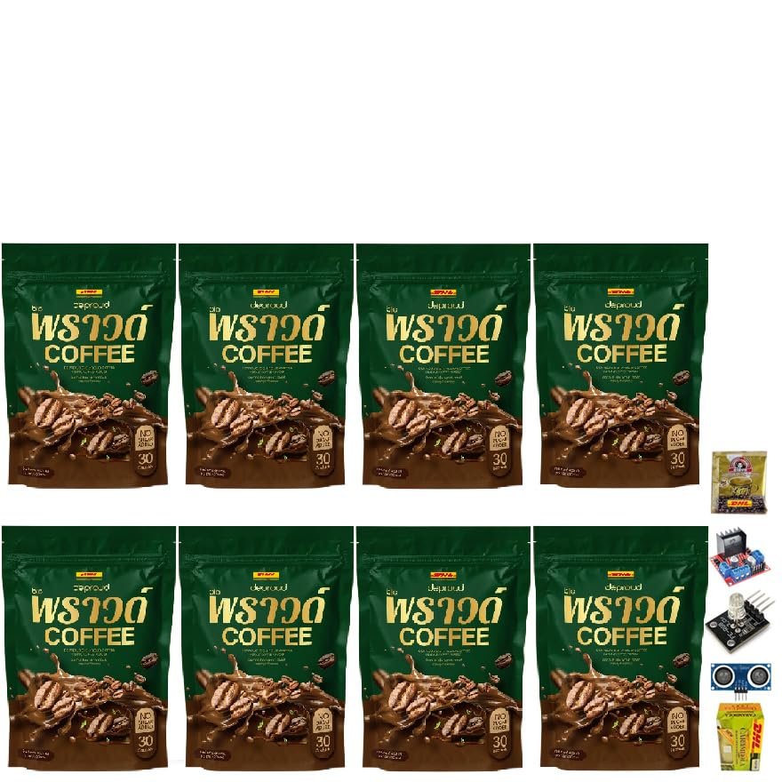30 Sachets/Pack (450g) Deproud Coffee Fruit Snack Delicious Intense Mush Mellow Good Shape Set 8 No0842892656 By Beautygoodshop [Get Free For You Beauty Gifts]