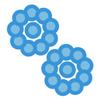 20pcs Silicone Covers Accessories for and Doctors Comfortable and Practical Replacement Parts Essential for Clinics and Hospitals view 1