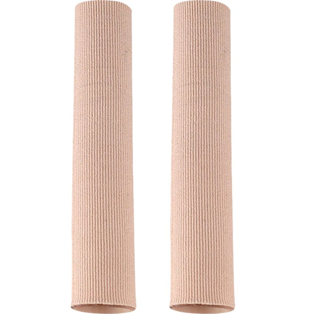 ORFOFE 2pcs Breathable Toe Sleeves Elastic Toe Guards for Men Women for Socks