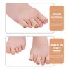 ORFOFE 2pcs Breathable Toe Sleeves Elastic Toe Guards for Men Women for Socks view 3