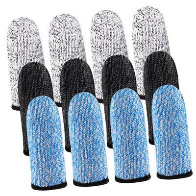 HAPINARY 6pair Finger Protection Covers Cut Resistant Gloves Reusable Sleeves for Guitar Work Sewing