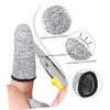 HAPINARY 6pair Finger Protection Covers Cut Resistant Gloves Reusable Sleeves for Guitar Work Sewing view 4