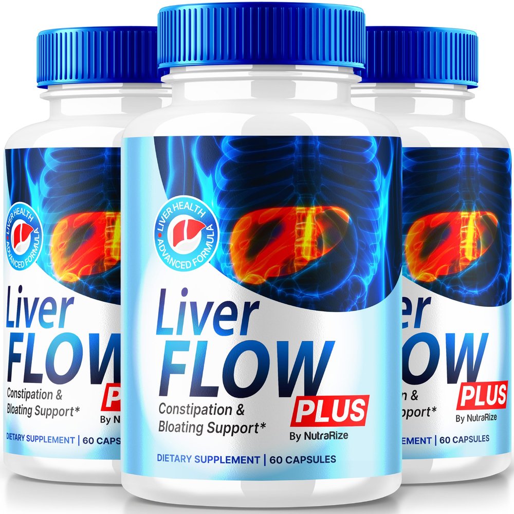 (3 Pack) Liver Flow Plus Capsules, Official Probiotics Formula for Gut Health, LiverFlow Plus Supplement for Digestive Wellness, Liver Flow + Detox Pills, Premium Pastillas Review (180 Capsules)