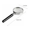 KOMBIUDA Magnifying Glass for Seniors Reading Magnifier Jewelry Glasses Magnifier Plastic Handle view 2