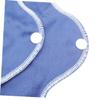COOLHIYA 8pcs Period Underwear for Women Reusable Menstrual Pads Washable Foldable Breathable Plush Sanitary Towels Storage Bag view 2