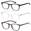 EYECEDAR 3-Pack Reading Glasses for Women Blue Light Blocking Metal Spring Hinges Adjustable Flexible Temples Eye Glasses Readers for Women 3.00 view 1