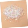 Anneome 2pcs Iridescent Crinkle Cut Shred Filler for Boxes Transparent Pet Wrapping Material Unique Wedding Favor Box Accessories for Birthdays Anniversaries Christmas and More view 2