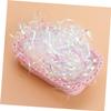 Anneome 2pcs Iridescent Crinkle Cut Shred Filler for Boxes Transparent Pet Wrapping Material Unique Wedding Favor Box Accessories for Birthdays Anniversaries Christmas and More view 3