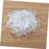Anneome 2pcs Iridescent Crinkle Cut Shred Filler for Boxes Transparent Pet Wrapping Material Unique Wedding Favor Box Accessories for Birthdays Anniversaries Christmas and More view 4