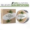 Chamuel Tea Tree Oil Balm  All Natural | Great Cream for Soothing Eczema, Cracked Foot, Rashes, Jock Itch, Bug Bites, Folliculitis, Acne, Itchy Skin, Psoriasis - Women & Men, 2.11 Ounce (Pack of 3) view 2