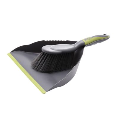 Anneome 1set Desktop Cleaning Set Broom Dustpan Keyboard Broom Cleaning Dustpan for Computer Laptop