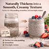 100% Gourmet Organic Chia Seeds USDA Organic & Kosher Certified Black Chia Seeds for Chia Pudding, Smoothies & Overnight Recipes High Fiber, Plant-Based Omega-3 Non-GMO, Gluten Free Resealable Jar view 4