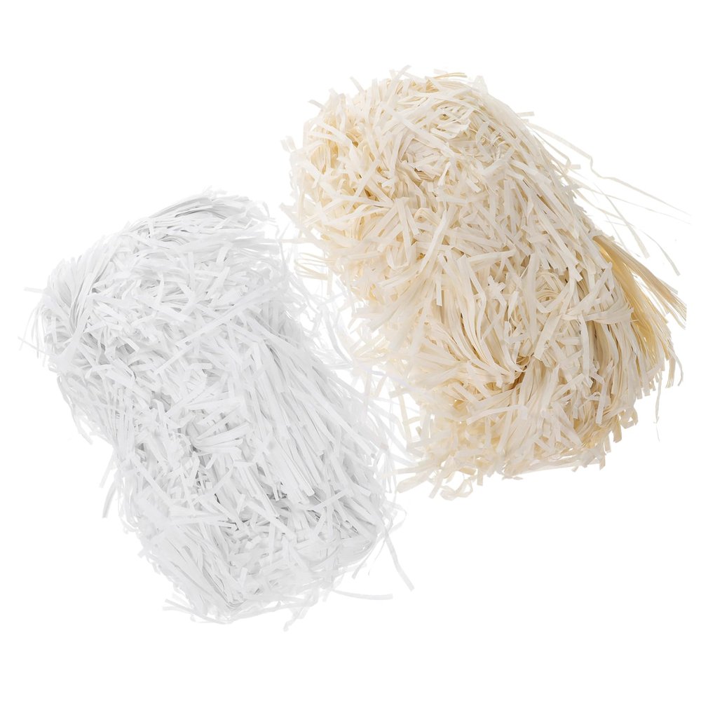 minkissy 2packs Crinkle Paper Shreds Decorative Basket Filler for Parties and Holidays for Easter Birthdays Anniversaries and More