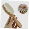 WOONEKY 4pcs Complete Hair Brush Comb for Boys and Girls Wooden Hair Brush Bathing Tools Soft Comb Care Kit view 4