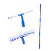 COLLBATH Window Wiper for Easy Cleaning Extendable Microfiber Squeegee for Car Shower Doors and Home Use Durable Water Absorbent Tool for Mirrors and Glass Surfaces view 1
