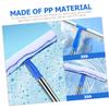 COLLBATH Window Wiper for Easy Cleaning Extendable Microfiber Squeegee for Car Shower Doors and Home Use Durable Water Absorbent Tool for Mirrors and Glass Surfaces view 2