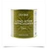 Divina Italian Seasoned Long-Stem Artichokes, Gluten-Free, Vegan, 6 Packs of 5.5 Lb Cans view 1