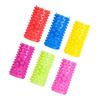 COOLHIYA 6pcs Foot Massage Pad Reflexology Walking Mat for Heel Arch Toe Relief Acupressure Relaxation Carpet Colors Red Yellow Rosy Green Foot Massaging Tool for Home Office view 1