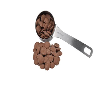 Grand Marque Milk Chocolate Coating, 22 lb Bulk Premium Confectionery Coating with Rich Creamy Flavor, Low Melting Point for Easy Application
