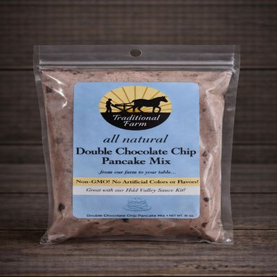 Double Chocolate Chip Pancake Mix ALL NATURAL