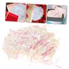 AUTSUPPL Iridescent Hamper Shred Filler 3mm Lafite Grass Silk Paper Lightweight Cut Paper for Present Wrapping view 3