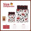 DRTGEDS Lips High Heels 8.3x11.8in Large Capacity Gift Bag With Drawstring For Your Halloween Precious Gifts 1pcs view 4