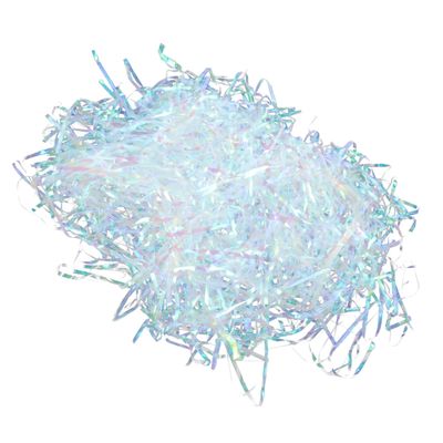 SEWACC 20g Silk Iridescent Shredded Paper Fill for Boxes and Packaging Lightweight Hampers Vibrant Tissue Grass Paper for Birthdays Weddings Christmas and More