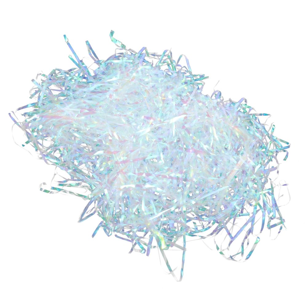 SEWACC 20g Silk Iridescent Shredded Paper Fill for Boxes and Packaging Lightweight Hampers Vibrant Tissue Grass Paper for Birthdays Weddings Christmas and More
