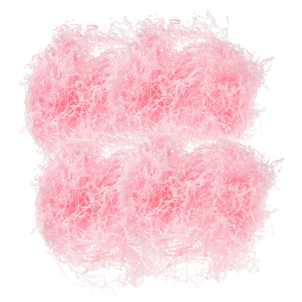 Anneome 4bags Decorative Shredded Paper Filler for Boxes Baskets and Packing Lightweight Recyclable Raffia Paper Shred for Birthdays Weddings and Festivals