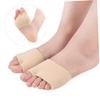 minkissy 2pcs Thickened Hallux Covers for Bunion Relief Soft Protective Sleeve for Toes Breathable and Comfortable Fit for Day Use Skin view 4