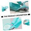 COOLHIYA Durable Nail Clipper with Magnifier Safe Boy Girl Fingernail Clipper for Boy Girl Ergonomic Design for Easy Use Green Gray Color for Care view 2