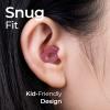 Kids Ear Plugs (6-12 yrs) - Reusable Noise Cancelling Ear Protection with 5 Ear Tip Sizes (XXS - L) for School, Sports, Playground - 23dB Noise Reduction for Focus and Comfort view 4