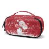 ASQVTIFE Singing Santa Snowman Insulin Cooler Travel Case Large Capacity Diabetic Bag for Insulin Pens, Needles & Diabetes Supplies, Dustproof Insulated Medicine Case for Christmas Decor view 1