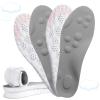 2 Pairs 4D Cloud-Like Comfort Soles for Women - Soft Memory Foam Cushioning Insoles - Trim to Fit Steppers Insoles with Arch Support for Foot Pain Relief and Fatigue Reduction(US W 6.5-9) view 1