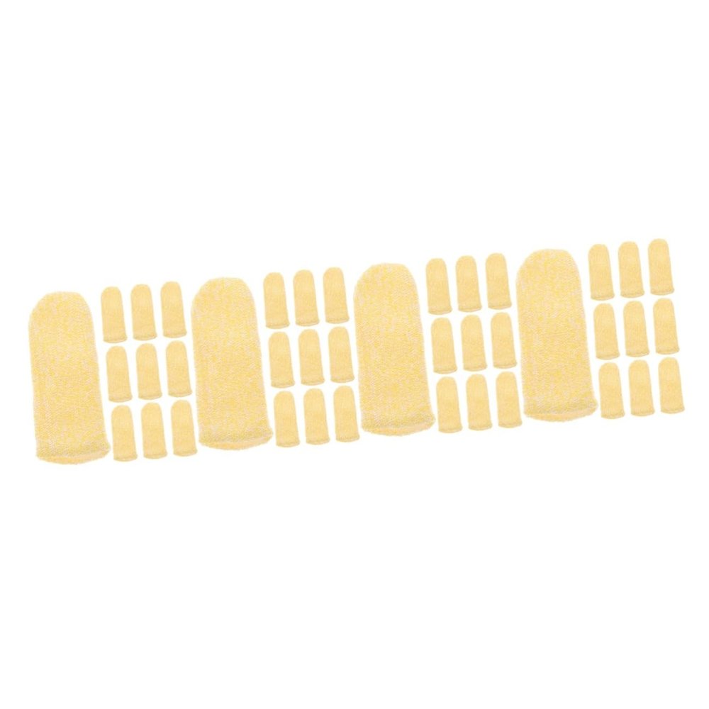 Healeved 40pcs Cut Resistant Finger Sleeves -Cut Thumb Covers for Kitchen and Craft Use for Pruning Woodworking Cooking and More