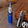 2Pack Fire Blaze Lighter, Powerful Adjustable Flame Dual-Arc Torch Lighter, Fireblaze Electric Lighter, Waterproof and Windproof Candle Lighter Butane Lighter Grill Lighter Mini Torch Lighter(2pack e) view 4