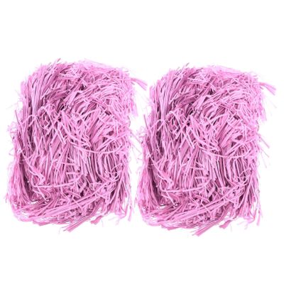 KOMBIUDA 2packs Decorative Shredded Paper for Gift Boxes Eco-friendly Filler Rich Purple Color for Birthdays Weddings Anniversaries and Special Occasions