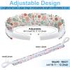 Geiserailie 21 Pcs Tracheostomy Tube Holder Adjustable Tracheostomy Supplies Tube Holder Soft Reusable Tracheostomy Care Kits for Men and Women, One Size Fits Most People view 2