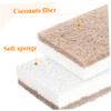STOBAZA 12pcs Composite Sponge Wipes Dish Washing Scrubbers Kitchen Cleaning Sponges Versatile view 4