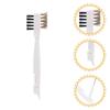 Healeved 2pcs Kitchen Scrub Brush for Gas Stove and Cooktop Ergonomic Design for Deep Crevices and Utensils Wire Bristle Brush for Removal view 2