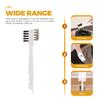 Healeved 2pcs Kitchen Scrub Brush for Gas Stove and Cooktop Ergonomic Design for Deep Crevices and Utensils Wire Bristle Brush for Removal view 4