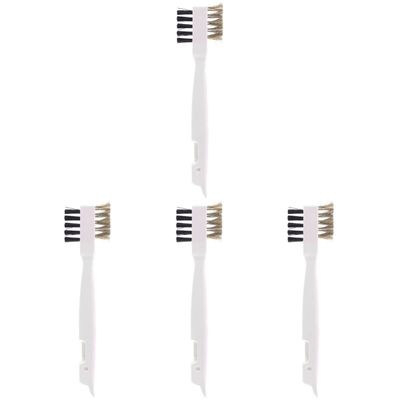 Healeved 4pcs Cookware Scrub Brush Gas Stove Cleaning Tool Crevice Brush Tile Cleaner Family Use