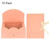 10 Pack Gift Card Boxes Large Luxury Gift Envelope Wrapping Box with Lid Ribbon Shirt Gift Box for Birthday Wedding Proposal Parties Christmas Valentine New Year Gift Present Packaging Box (Pink) view 3