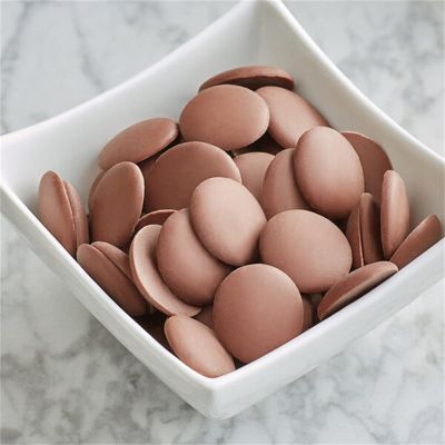 25 lb. Organic 38% Milk Chocolate Wafers WS-409G5380C25-NPF