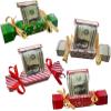 4PCS Christmas Money Dispenser and Money Box,Merry Christmas Money Box for Cash Gift,Christmas Money Holder Ornaments,Funny Christmas Money Pull Box for Kids Adults Friends (Mixed) view 1