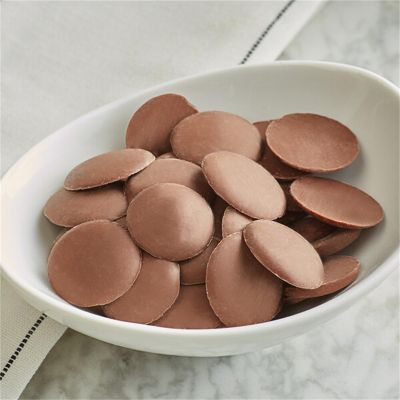 25 lb. Eclipse du Soleil 41% Milk Chocolate Wafers WS-409G3410C25-NPF