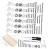 COLLBATH Glasses Nose Pad Kit DIY Repair Accessories Screw Kit Non-Slip Pads Universal Eyewear Set view 1