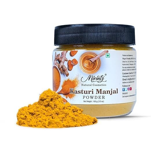 100% Natural Kasturi Manjal Powder | (100 GMS)