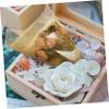 Anneome 20pcs Crystal Cellophane Wrap Tissue Paper Flower Paper Wrap Kit for Gifting Decorative view 4
